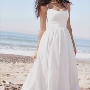 House of CB White Maxi Dress xs Lolita